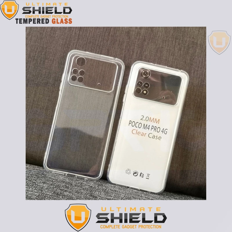 کاور آلتیمیت شیلد مدل ANTIS-CL مناسب برای گوشی موبایل شیائومی POCO M4 Pro 4G به همراه محافظ صفحه نمایش