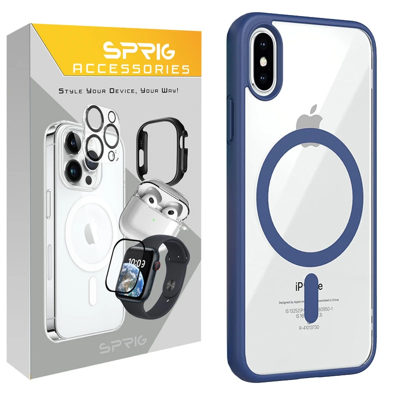 کاور اسپریگ مدل Border Magsafe مناسب برای گوشی موبایل اپل Iphone X / XS