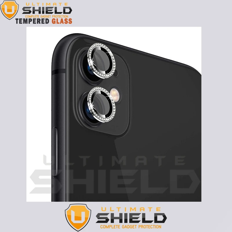 محافظ لنز دوربین آلتیمیت شیلد مدل Metal-Diamond مناسب برای گوشی موبایل اپل Iphone 12