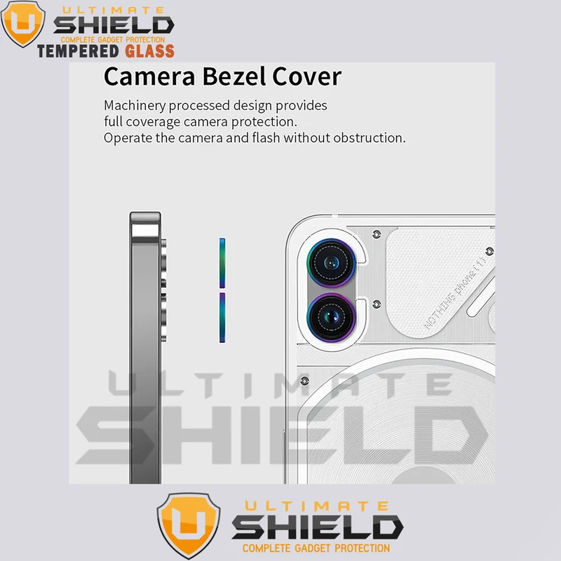 محافظ لنز دوربین رینگی آلتیمیت شیلد مدل Ring-Metal-UL مناسب برای گوشی موبایل ناتینگ Phone 1