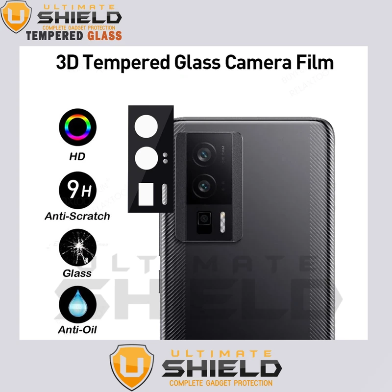 محافظ لنز دوربین آلتیمیت شیلد مدل 3D-UL مناسب برای گوشی موبایل شیائومی Poco F5 Pro
