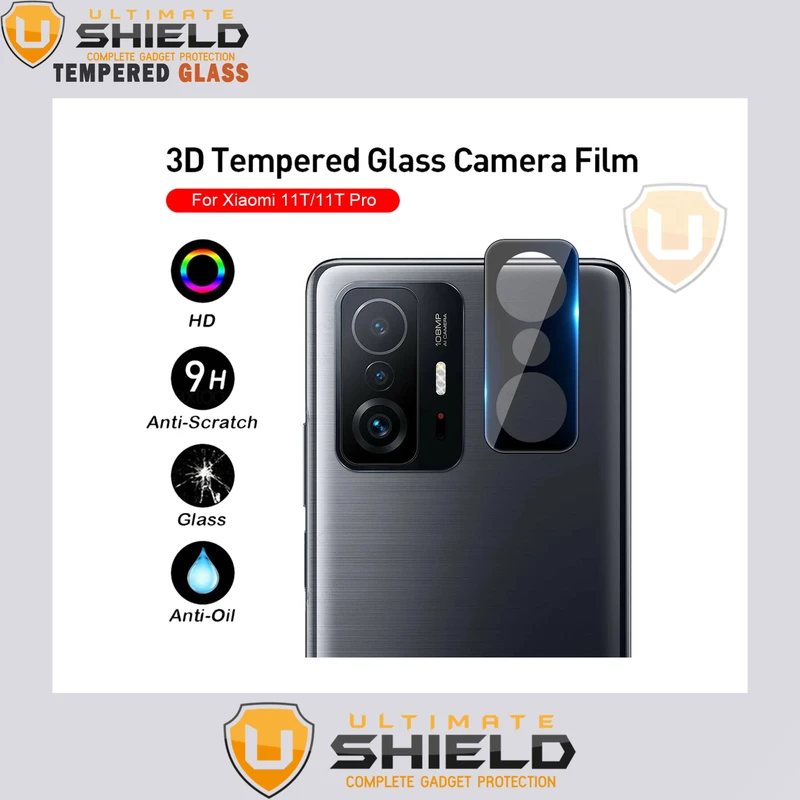 محافظ لنز دوربین آلتیمیت شیلد مدل 3D-UL مناسب برای گوشی موبایل شیائومی Mi 11t / 11t Pro