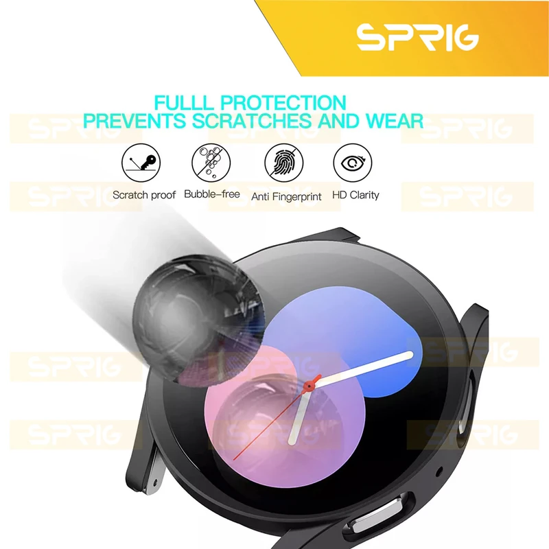 بند اسپریگ مدل Solo Braid Guard مناسب برای ساعت هوشمند سامسونگ Galaxy Watch 6 classic 47mm به همراه کاور