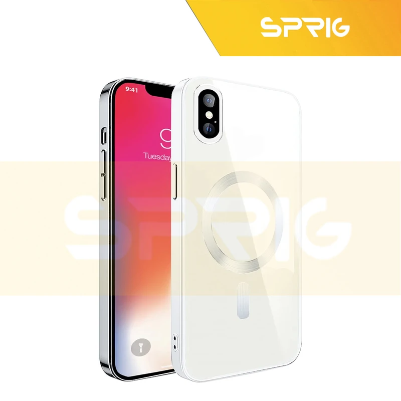 کاور اسپریگ مدل Border Magsafe مناسب برای گوشی موبایل اپل Iphone X / XS