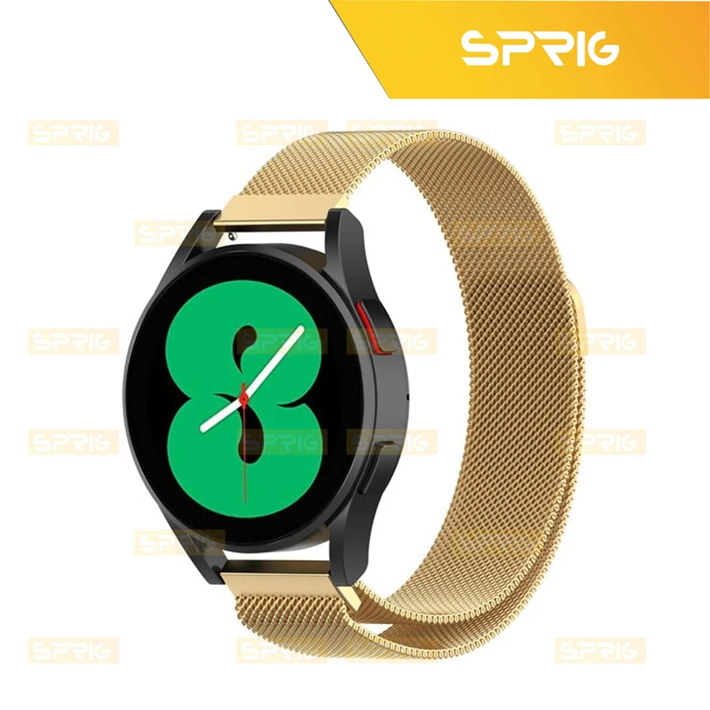بند اسپریگ مدل Milanese STL مناسب برای ساعت هوشمند سامسونگ Galaxy Watch 4/5/6 size 40/43/44/46/47mm