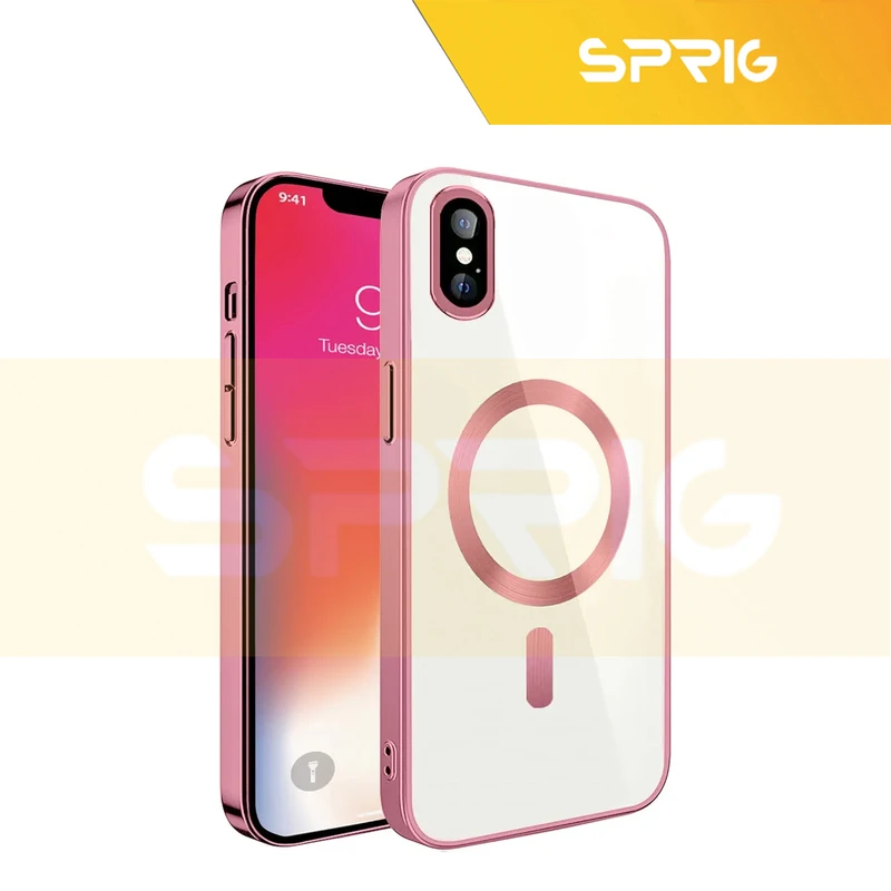 کاور اسپریگ مدل Border Magsafe مناسب برای گوشی موبایل اپل Iphone X / XS