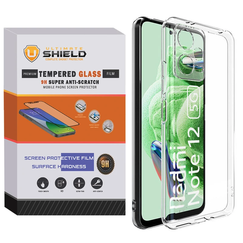 کاور آلتیمیت شیلد مدل Clear مناسب برای گوشی موبایل شیائومی Poco X5 5G / Redmi Note 12 5G