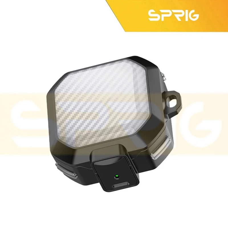 کاور اسپریگ مدل Clear Eggshell مناسب برای کیس سامسونگ Galaxy Buds FE
