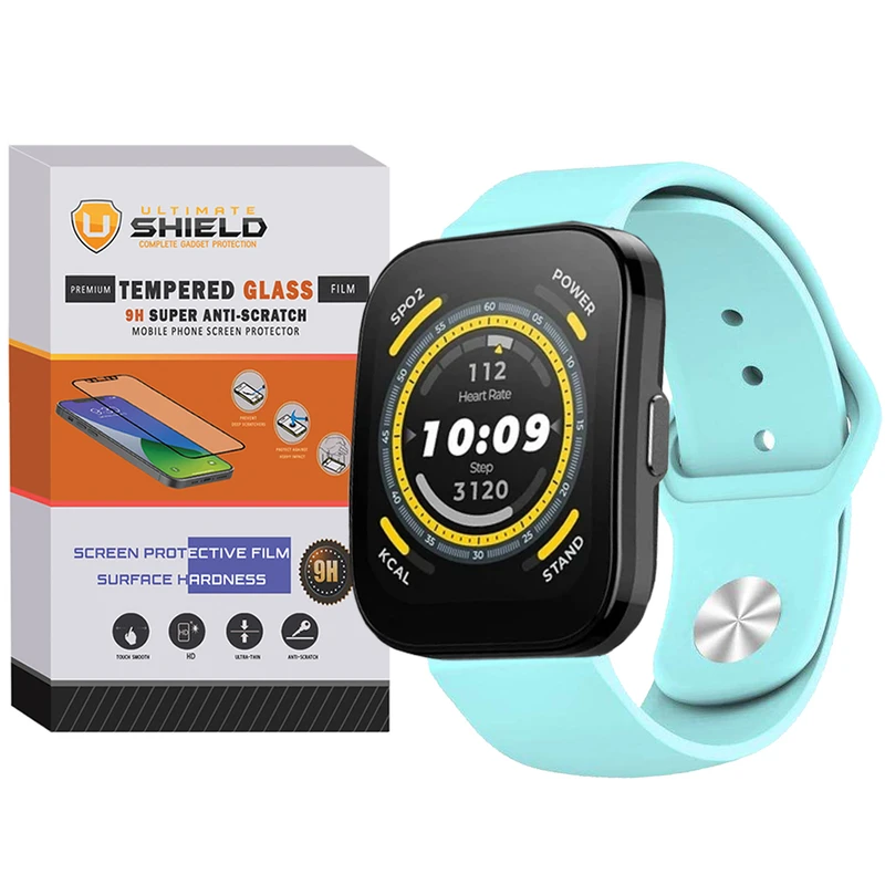 بند آلتیمیت شیلد مدل Sic-UL-TW مناسب برای ساعت هوشمند امیزفیت Bip 5