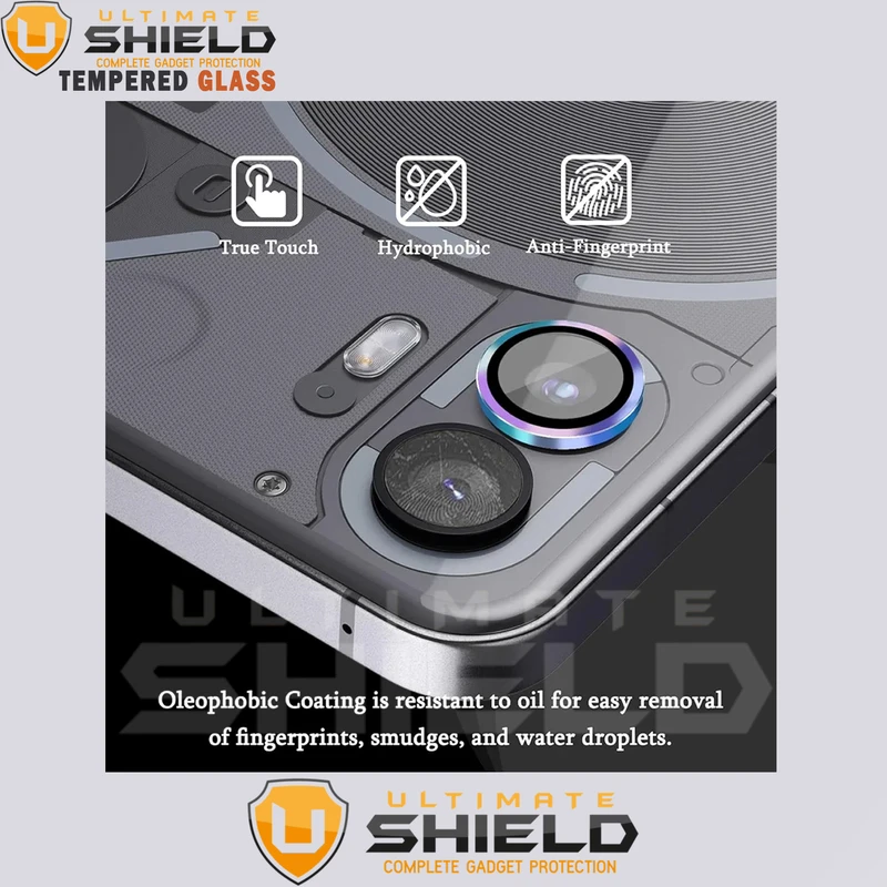 محافظ لنز دوربین رینگی آلتیمیت شیلد مدل Ring-Metal-UL مناسب برای گوشی موبایل ناتینگ Phone 1