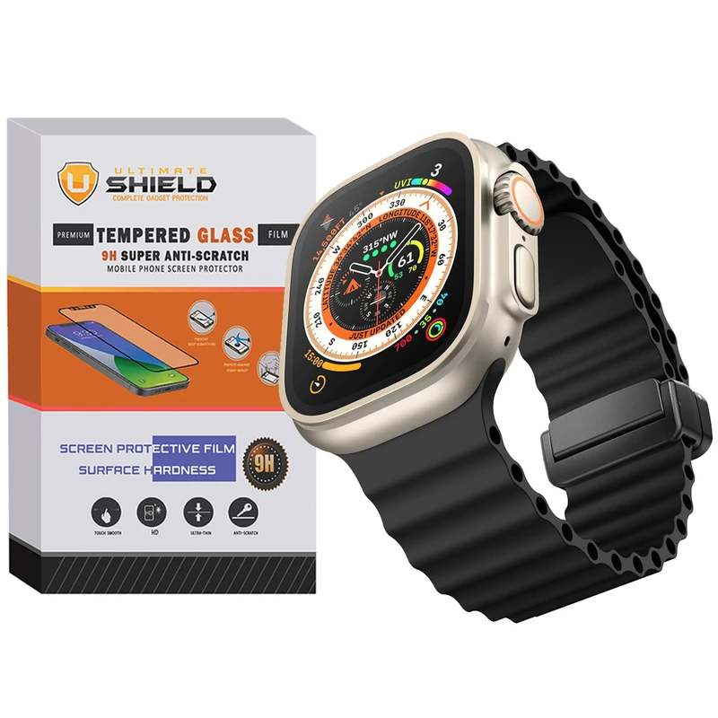 بند آلتیمیت شیلد مدل Ocean-ORG-UL مناسب برای ساعت هوشمند ویرفیت S8 Ultra max