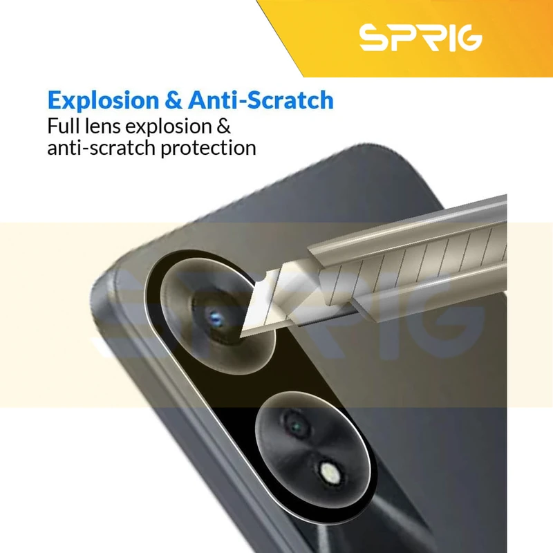 محافظ لنز دوربین اسپریگ مدل 3D-SP مناسب برای گوشی موبایل اوپو A38 4G