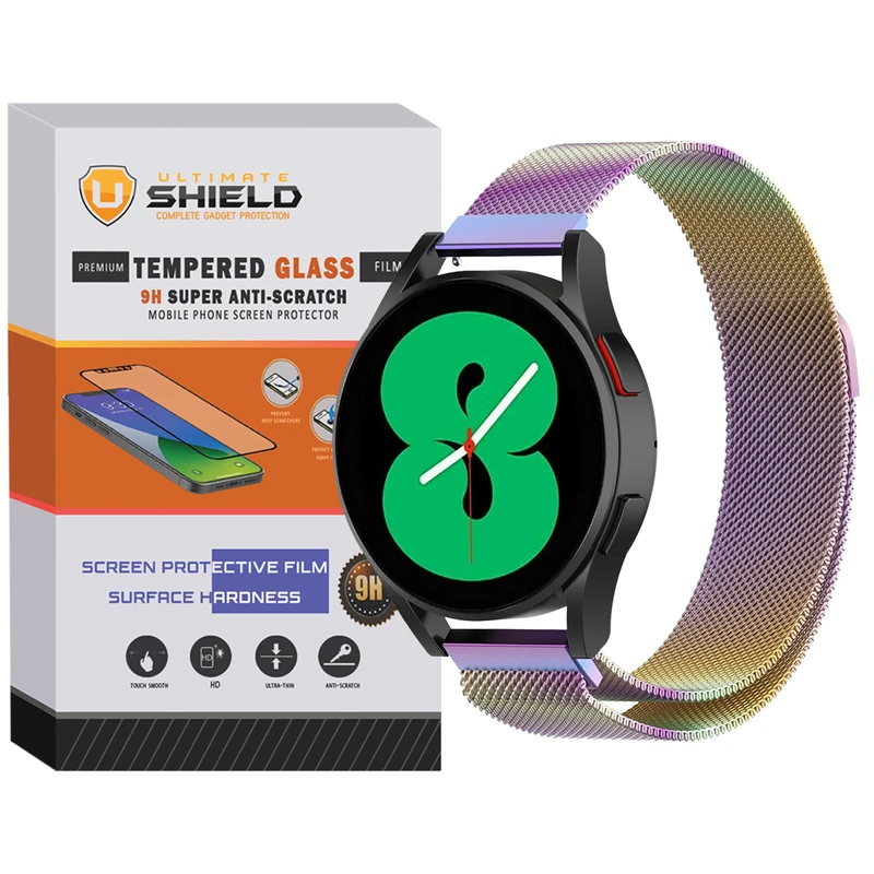 بند آلتیمیت شیلد مدل Milanese مناسب برای ساعت هوشمند سامسونگ Galaxy Watch 4 40mm