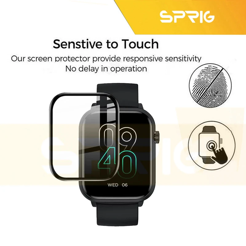 محافظ صفحه نمایش نانو اسپریگ مدل Pmma-SPG مناسب برای ساعت هوشمند ایمیکی SF1 / SF1E بسته دو عددی