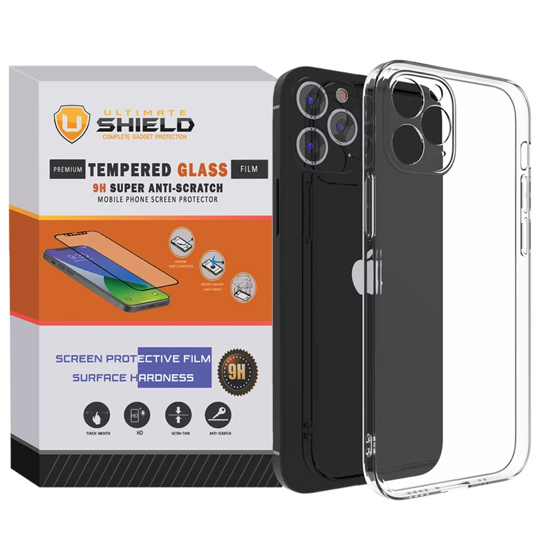 کاور آلتیمیت شیلد مدل Clear ULT مناسب برای گوشی موبایل اپل iPhone 12 Pro
