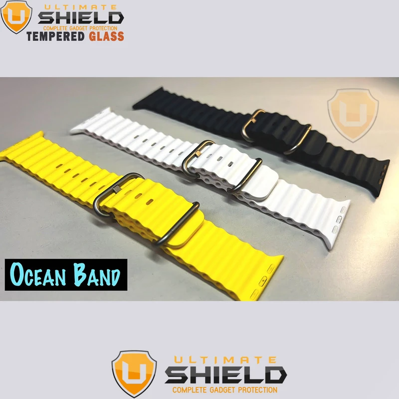 بند آلتیمیت شیلد مدل Ocean مناسب برای ساعت هوشمند ویرفیت N8 Ultra