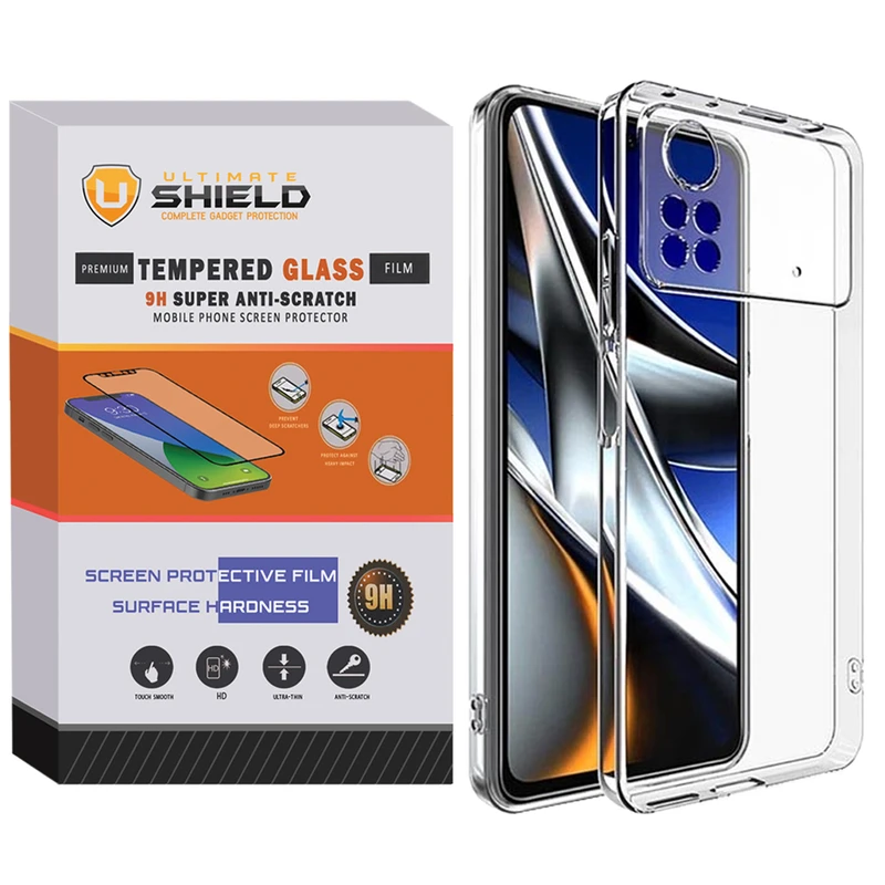 کاور آلتیمیت شیلد مدل Clear مناسب برای گوشی موبایل شیائومی Poco X4 pro 5G