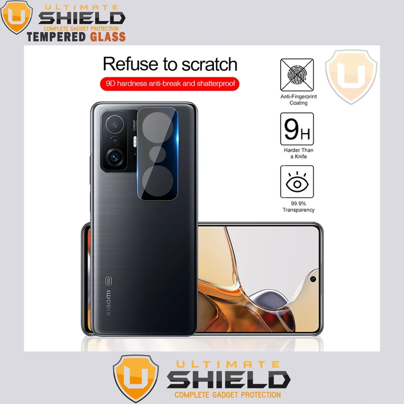 محافظ لنز دوربین آلتیمیت شیلد مدل 3D-UL مناسب برای گوشی موبایل شیائومی Mi 11t / 11t Pro