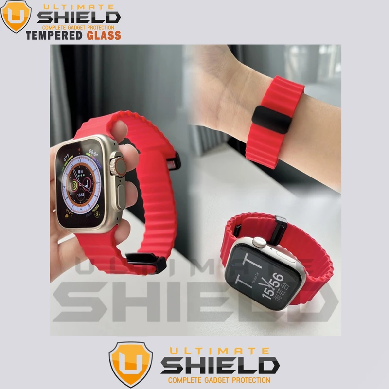بند آلتیمیت شیلد مدل Ocean-ORG-UL مناسب برای ساعت هوشمند ویرفیت BML Ultra max