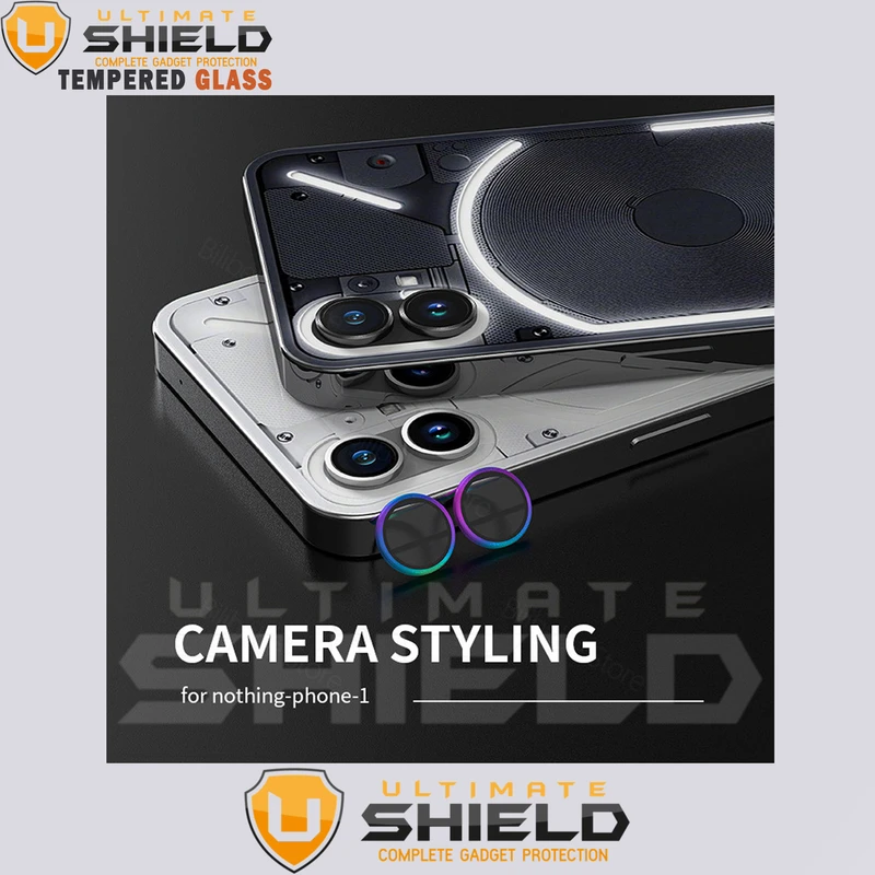 محافظ لنز دوربین رینگی آلتیمیت شیلد مدل Ring-Metal-UL مناسب برای گوشی موبایل ناتینگ Phone 1