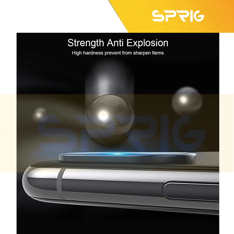 محافظ لنز دوربین اسپریگ مدل 3D-SP مناسب برای گوشی موبایل ریلمی C30 / C30s