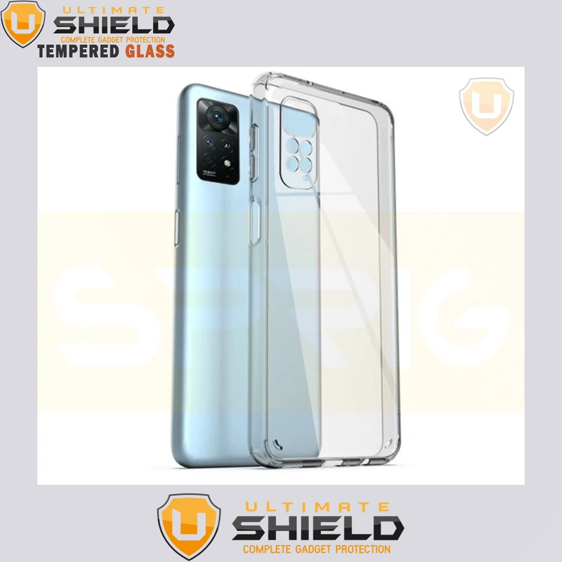 کاور آلتیمیت شیلد مدل ANTIS-CL مناسب برای گوشی موبایل شیائومی Redmi Note 11 Pro 4G / 5G به همراه محافظ صفحه نمایش