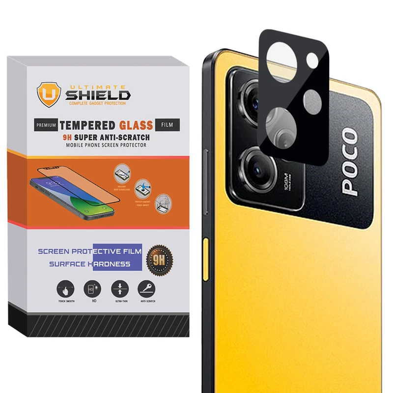 محافظ لنز دوربین آلتیمیت شیلد مدل 3D-UL مناسب برای گوشی موبایل شیائومی Poco X5 Pro 5G