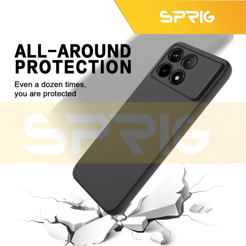 کاور اسپریگ مدل Jell-SP مناسب برای گوشی موبایل شیائومی Poco X6 Pro 5G