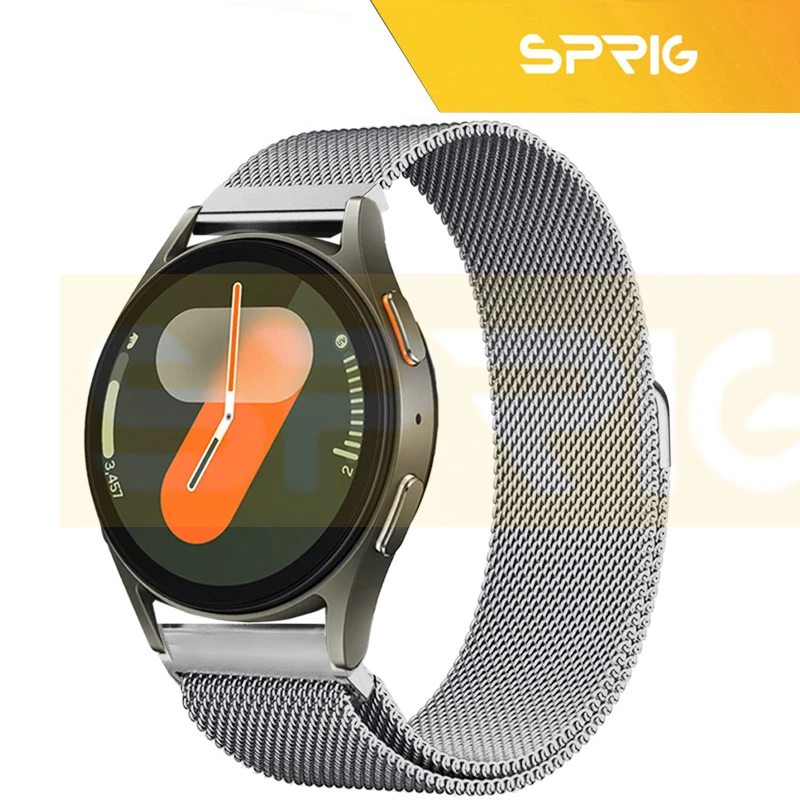 بند اسپریگ مدل Milanese مناسب برای ساعت هوشمند سامسونگ Galaxy Watch 7 44mm / Watch 7 40mm
