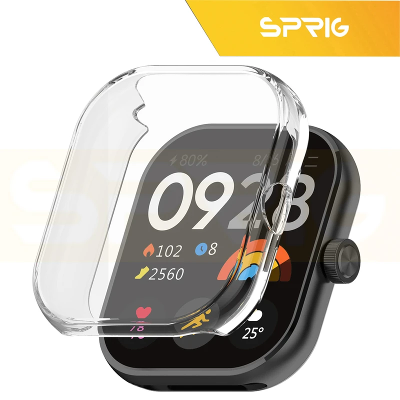 کاور اسپریگ مدل Jelly Protective مناسب برای ساعت هوشمند شیائومی Redmi Watch 4