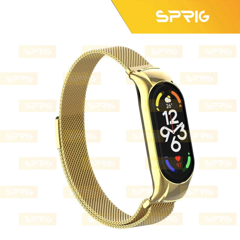 بند اسپریگ مدل Milanese MI مناسب برای ساعت هوشمند شیائومی Mi Band 7