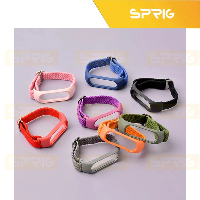 بند اسپریگ مدل Braided Solo مناسب برای ساعت هوشمند شیائومی Mi band 6