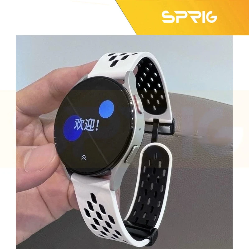 بند اسپریگ مدل Dual Color NK Magnetic TW مناسب برای ساعت هوشمند سامسونگ Galaxy Gear S3 Frontier SM-R760 / Neo R381 / Live 382