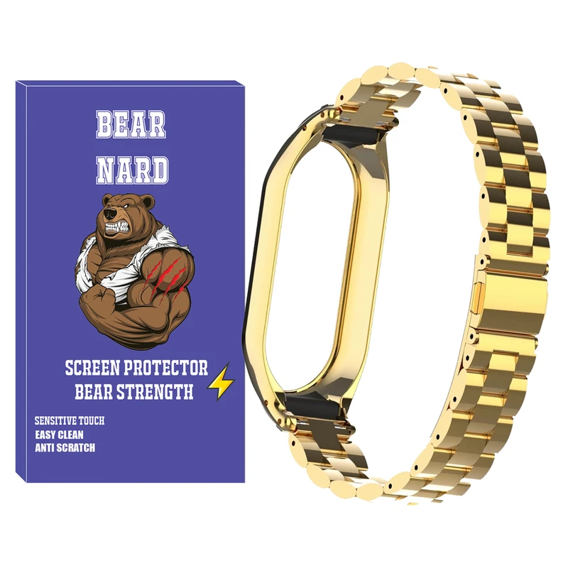 بند برنارد مدل 3Bead Guard BR مناسب برای ساعت هوشمند شیائومی Mi Band 7