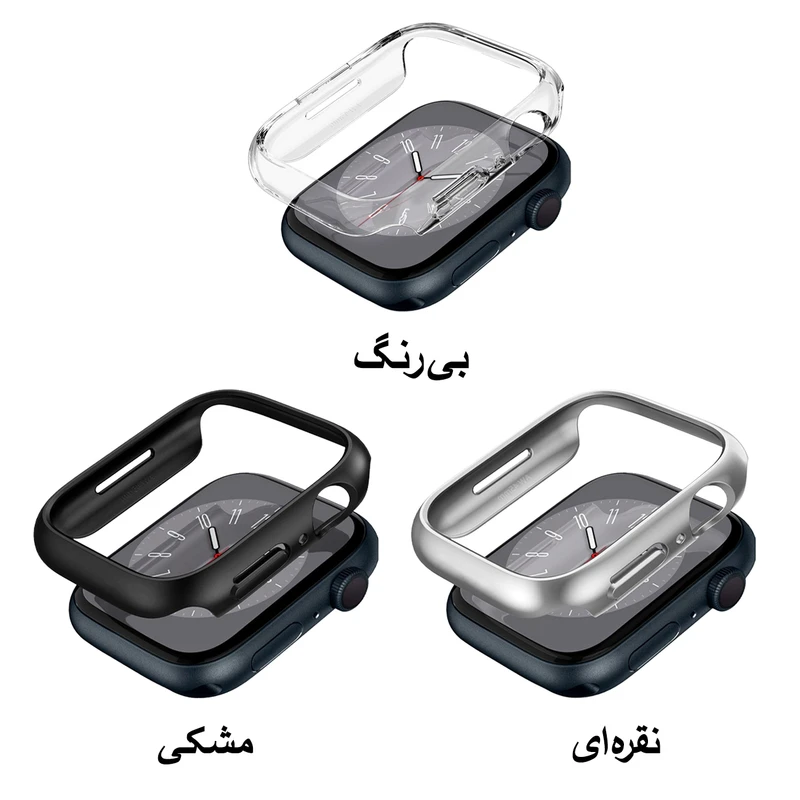 کاور نایت مدل Bare Guard KT مناسب برای اپل واچ Series SE 2022 Aluminum Case 44mm / SE 2021 Aluminum Case 44mm / Series 5 44mm / Series 6 44mm / SE 44mm
