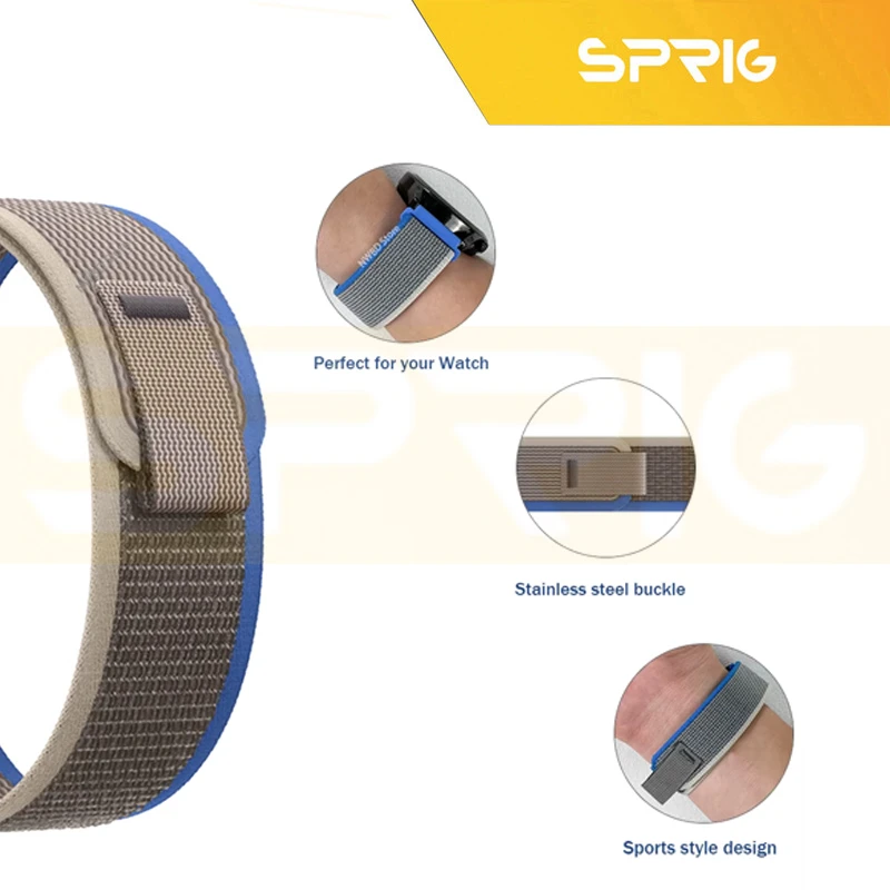 بند اسپریگ مدل Trail OG Guard مناسب برای ساعت هوشمند سامسونگ Galaxy Watch 6 Classic 47mm به همراه کاور