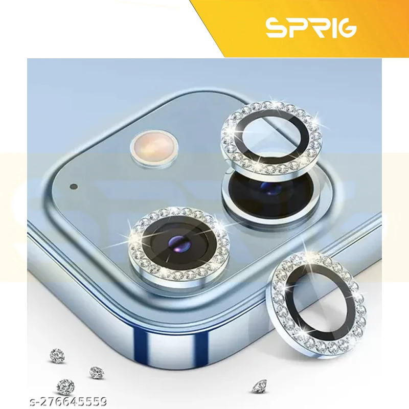 محافظ لنز دوربین اسپریگ مدل Ring Metal Shine مناسب برای گوشی موبایل اپل Iphone 11