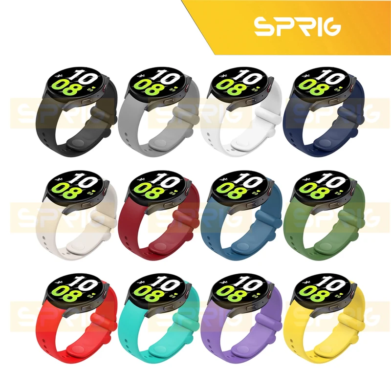 بند اسپریگ مدل PUFF PC مناسب برای ساعت هوشمند سامسونگ Galaxy Watch 4 40mm به همراه کاور