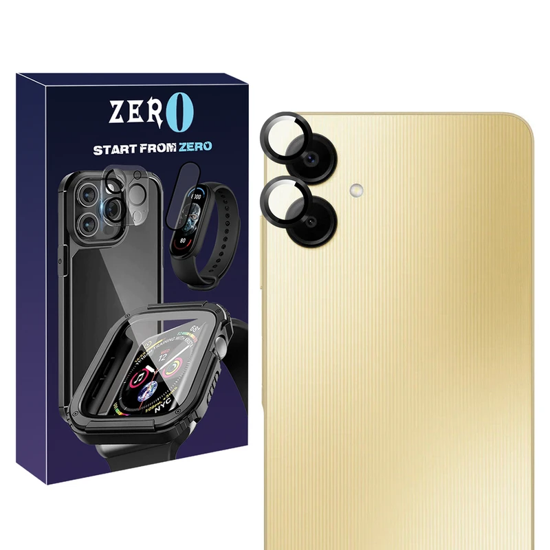 محافظ لنز دوربین زیرو مدل Ring Metal ZR مناسب برای گوشی موبایل سامسونگ Galaxy A06