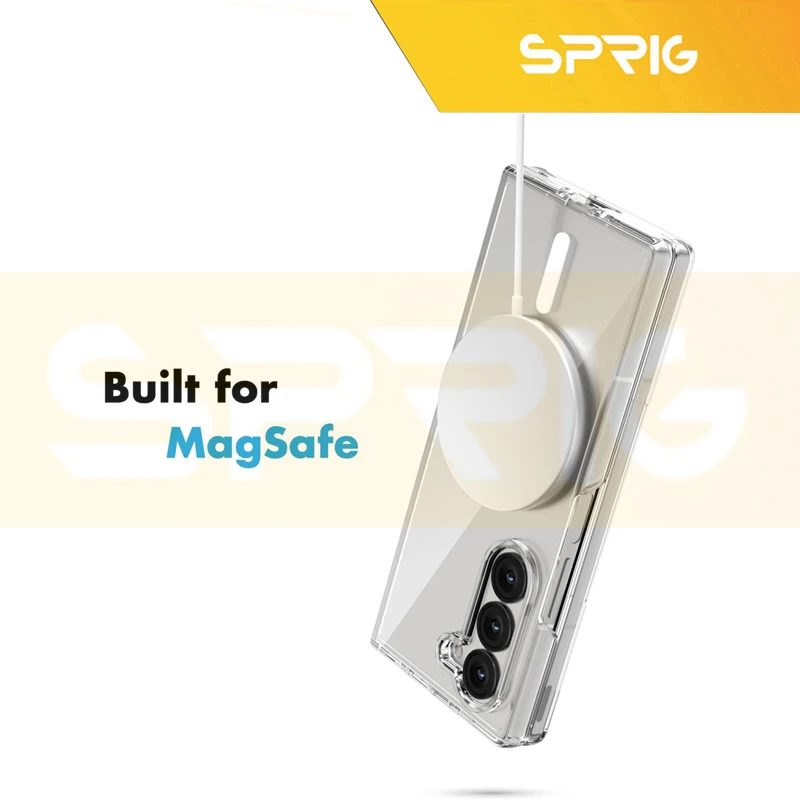 کاور اسپریگ مدل Clear Magsafe مناسب برای گوشی موبایل سامسونگ Galaxy Z Fold 6