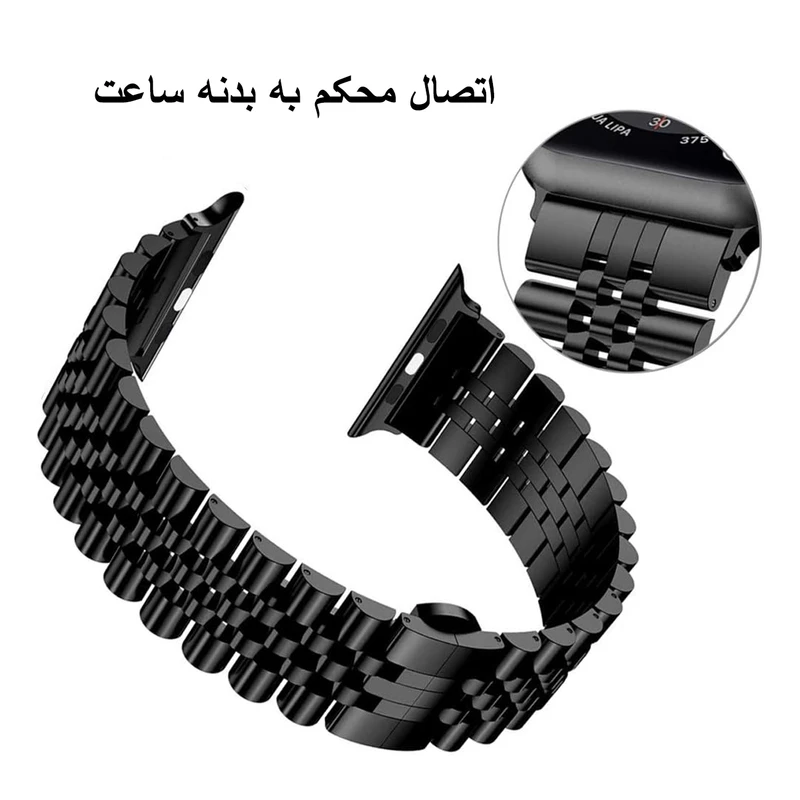 بند زیرو مدل 5Bead ZR مناسب برای اپل واچ سری 1/2/3 سایز 42 میلی متری
