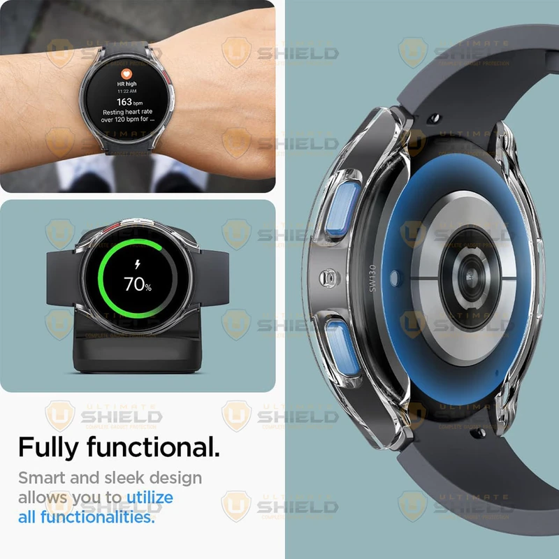 کاور آلتیمیت شیلد مدل Soft TPU UL مناسب برای ساعت هوشمند سامسونگ Galaxy Watch 7 40mm