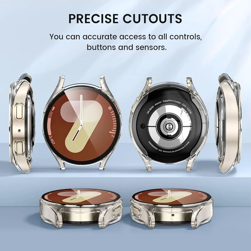 کاور گلستیک مدل Soft TPU GL مناسب برای ساعت هوشمند سامسونگ Galaxy Watch 7 40mm
