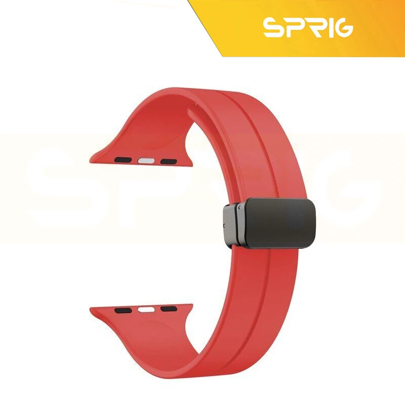 بند اسپریگ مدل Magnetic Silicon مناسب برای ساعت هوشمند T1000 Ultra