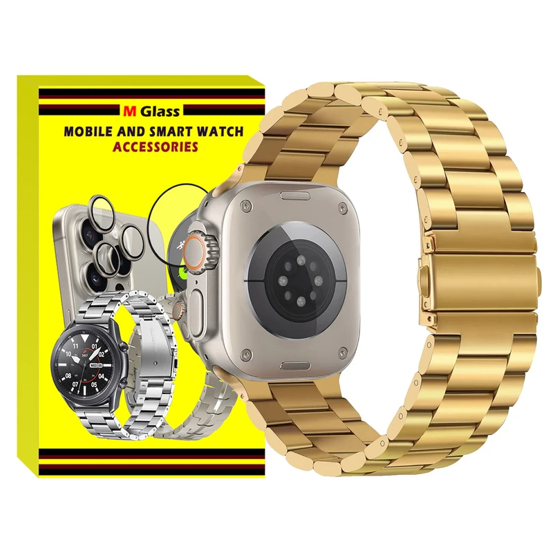 بند ام‌گلس مدل 3Bead MG مناسب برای اپل واچ Ultra / Ultra 2 سایز 49 میلی متری