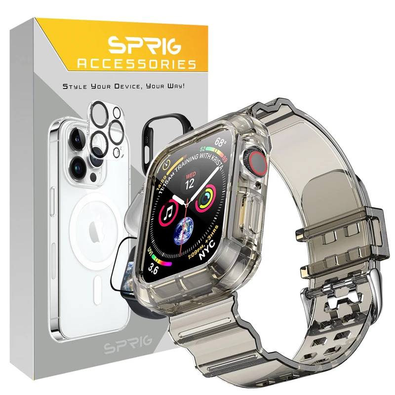 بند اسپریگ مدل GS-Shock مناسب برای ساعت هوشمند گرین لاین Ultra 49 میلیمتری