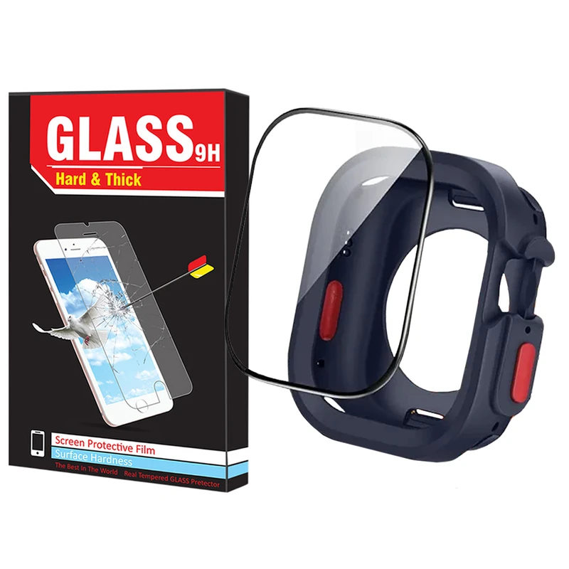 کاور هارد اند تیک مدل SIC Armor HT مناسب برای اپل واچ Ultra / Ultra 2 49mm به همراه محافظ صفحه نمایش