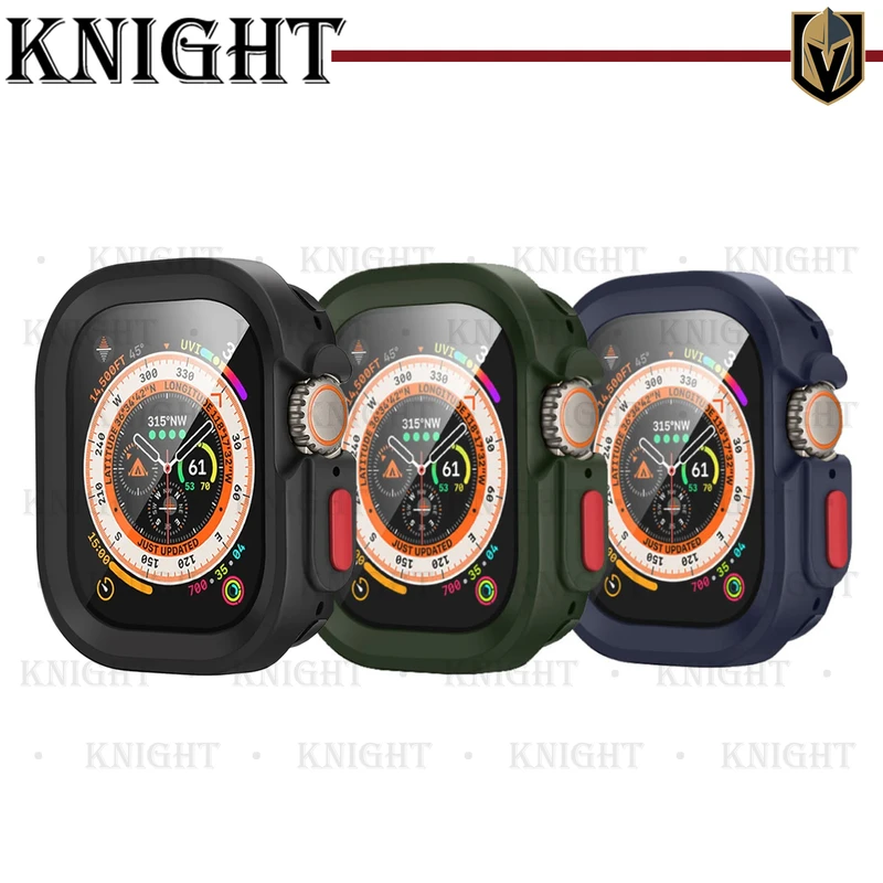کاور نایت مدل SIC Armor KT مناسب برای اپل واچ سری 7/8/9 سایز 45 میلی متری به همراه محافظ صفحه نمایش