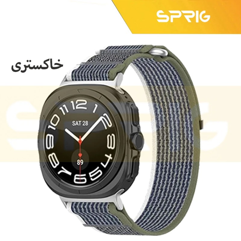 بند اسپریگ مدل Trail Loop مناسب برای ساعت هوشمند سامسونگ Galaxy Watch Ultra 47mm