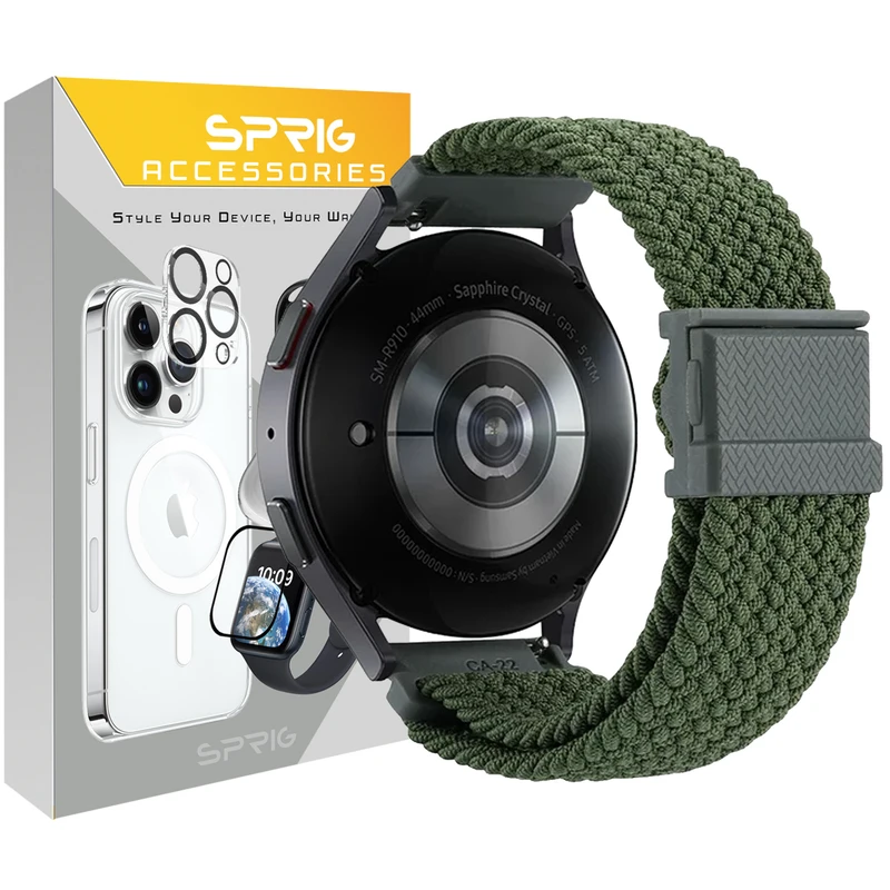 بند اسپریگ مدل Magnetic Braided مناسب برای ساعت هوشمند شیائومی Amazfit GTS / GTS 2 / GTS 2 mini